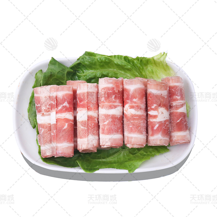 【易化冻】 【拓日曦臻】 原切谷饲肥牛卷   500g*8盒...