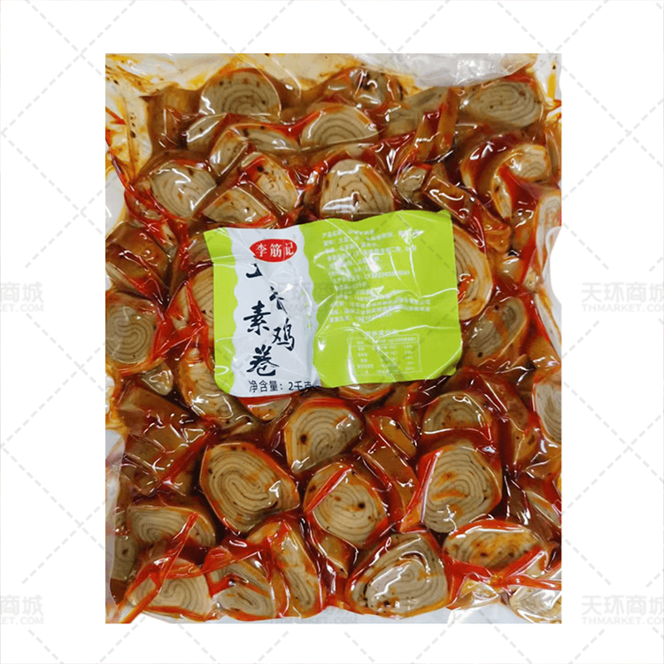 【李筋记】面筋/鸡卷/豆干条 多规格