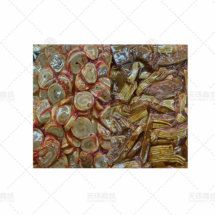 【李筋记】【冷冻】素鸡卷/豆干条 多规格