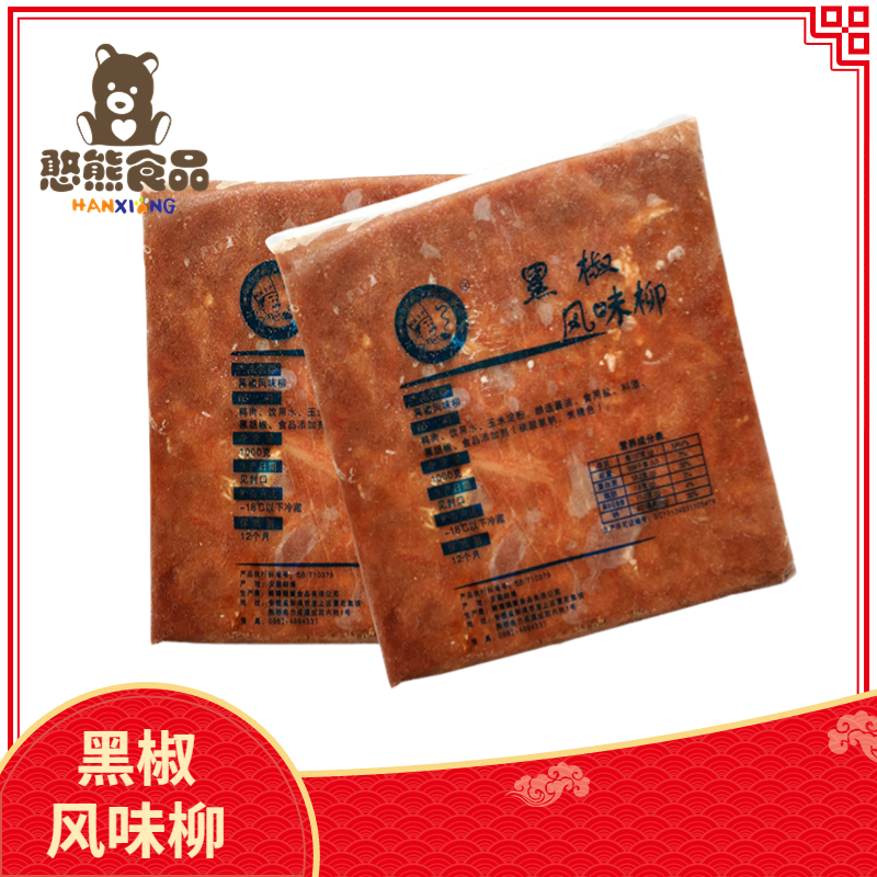 【锦徽】黑椒风味柳 1kg*10包 10kg