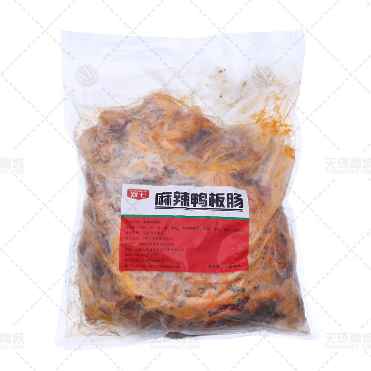 【双七】麻辣鸭板肠 2.5kg*4袋 10kg