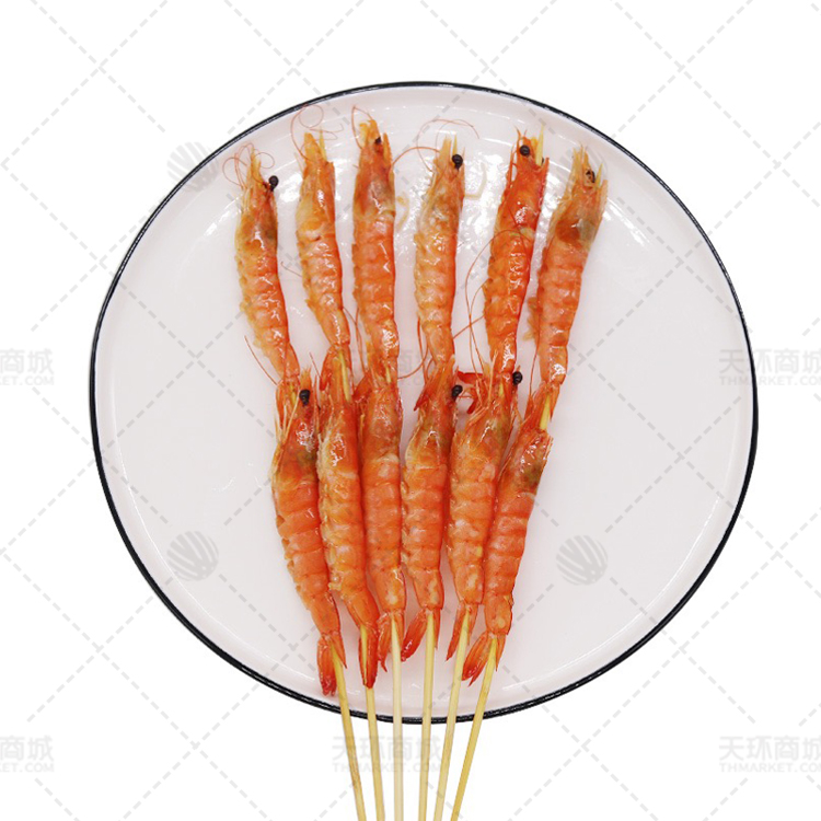 【麦虾郎】鲜虾串/双虾串/大虾串/基围虾串 20支*10包 ...
