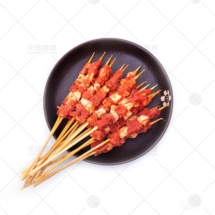 【启帆】牛肉串   20g*30支*10包  6kg