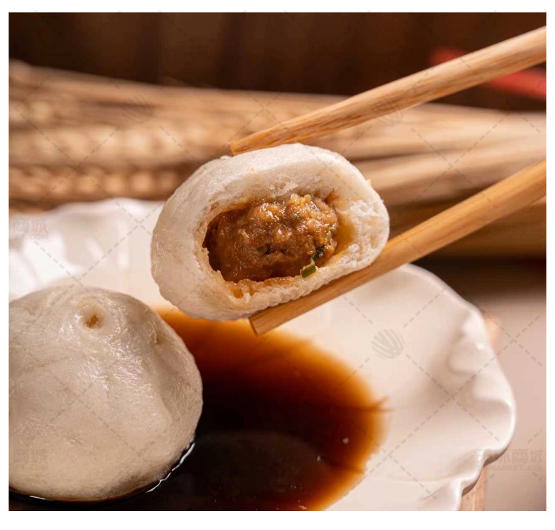 【珍膳良】老面小笼包 （嵊州风味）500g*15袋  7.5kg