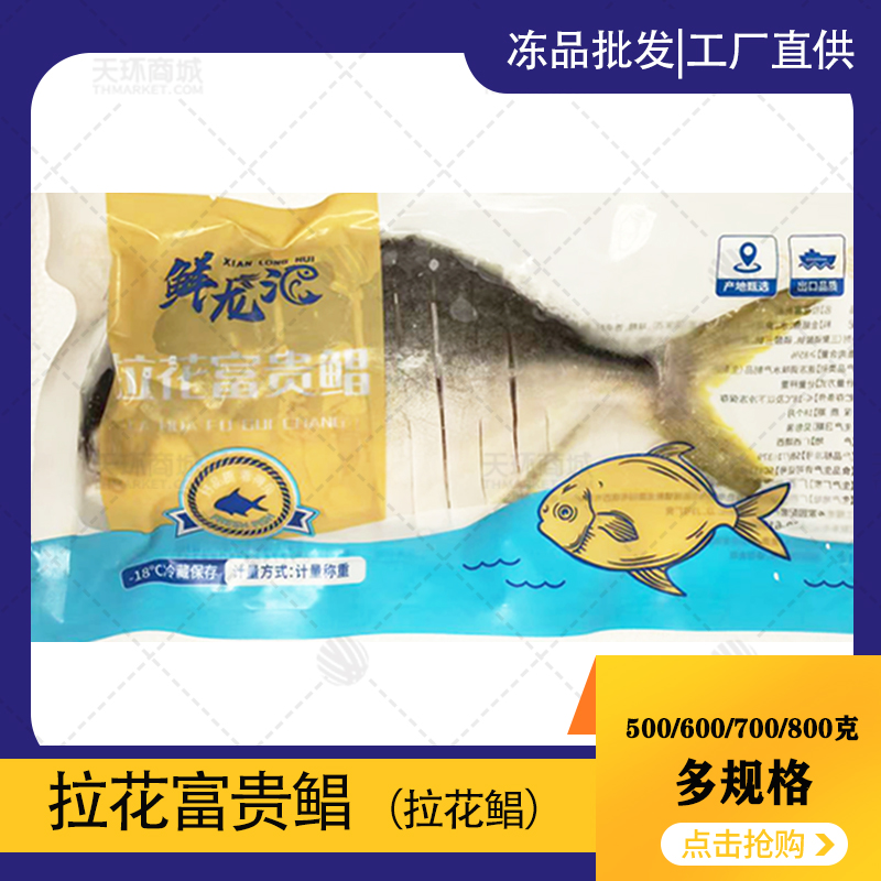 【鲜龙汇】拉花富贵鲳 多规格 10kg