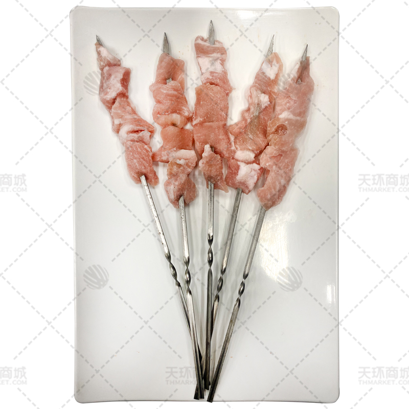 【及时雨】猪肉青串  25g*20支*10包  5kg