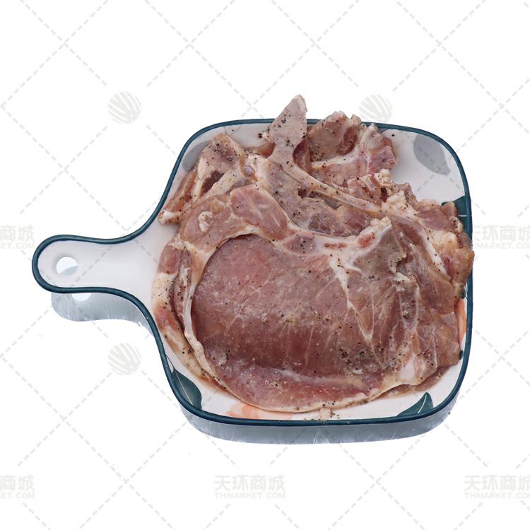 【千般就】黑椒T骨猪扒 1kg*10袋  10kg