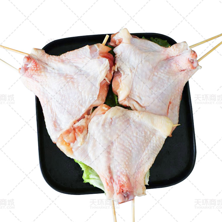 【趣满多】蝴蝶腿/烤鸡腿串（原味）10串*10包 15kg