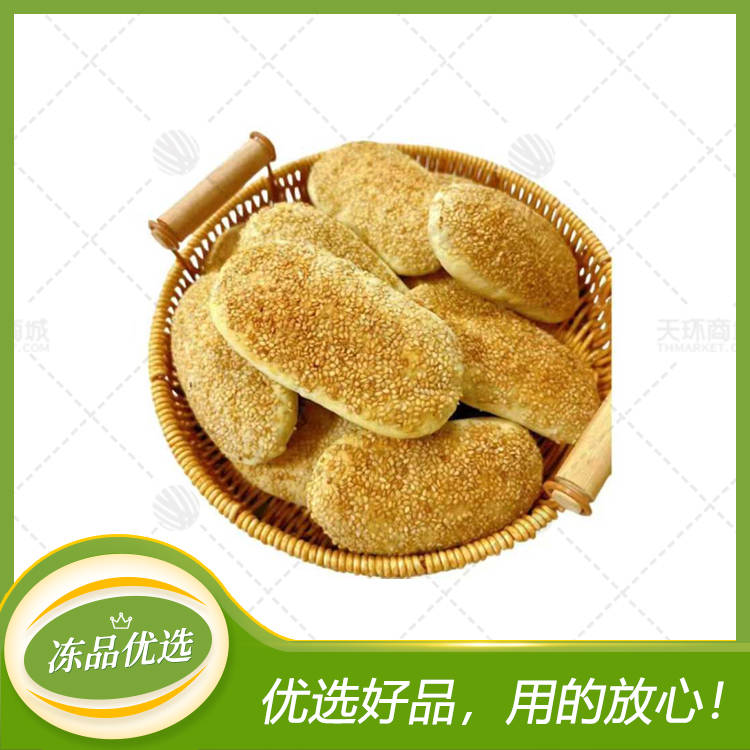 【蛮来斯】雪花酥烧饼 60克 40片*5包 12kg