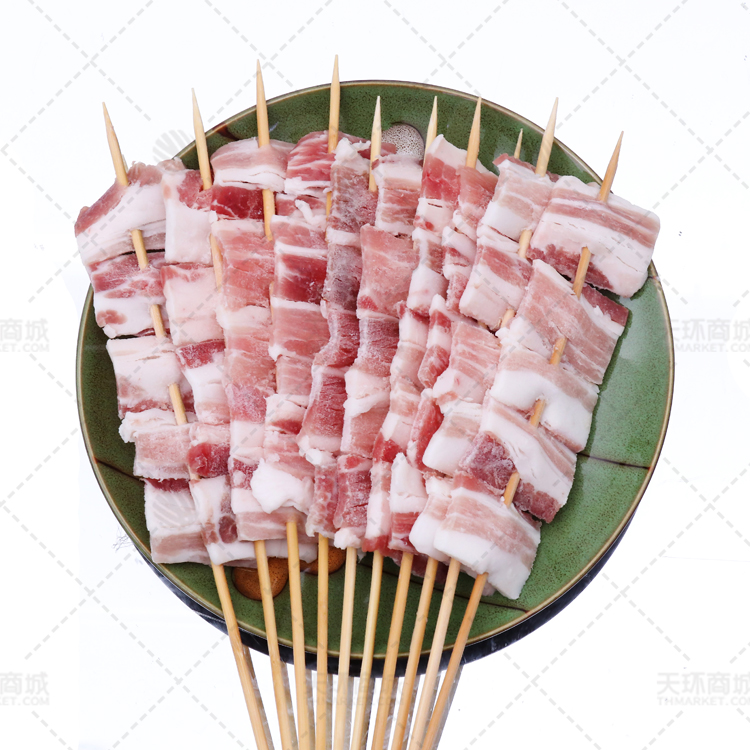 【豫谊佳】五花肉串 30g*20支*10包  6kg
