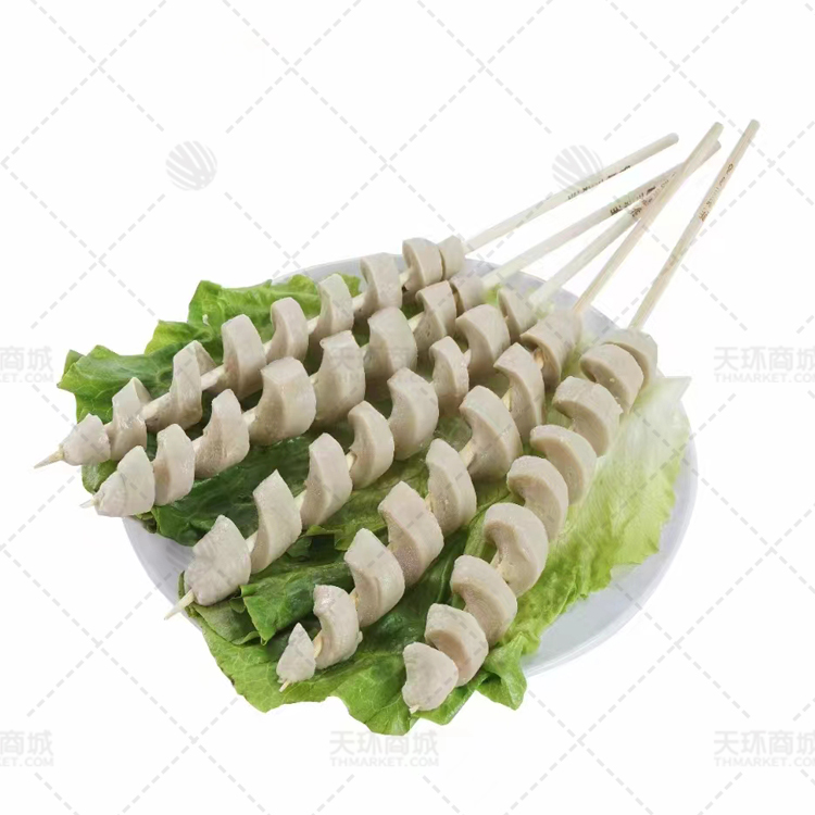 【明老三】手工面筋/烧烤面筋串 40g*20支*10包 8k...