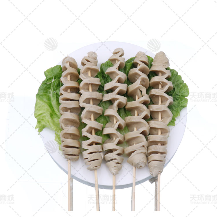 【二厂长】大面筋串/烤面筋100g*15支*8包  12kg 