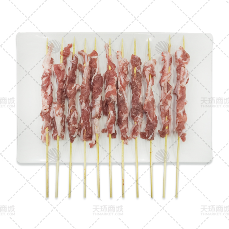 【W有味】手工月牙骨串/猪脆骨 10包*20串 4kg