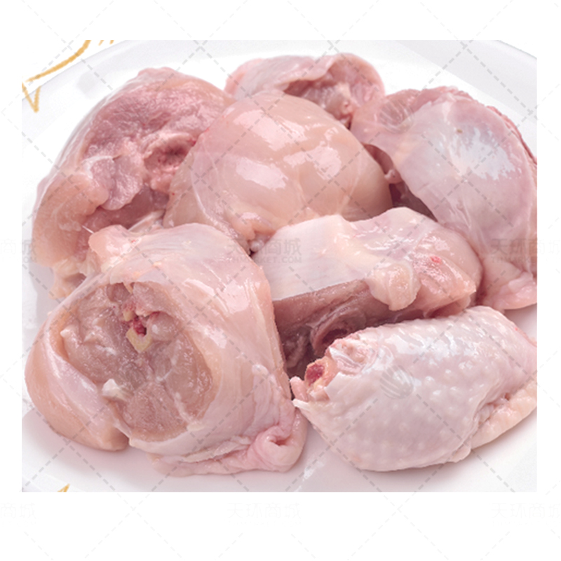 【泰森】黄焖鸡块/调理鸡腿块2.5kg*4包 10kg