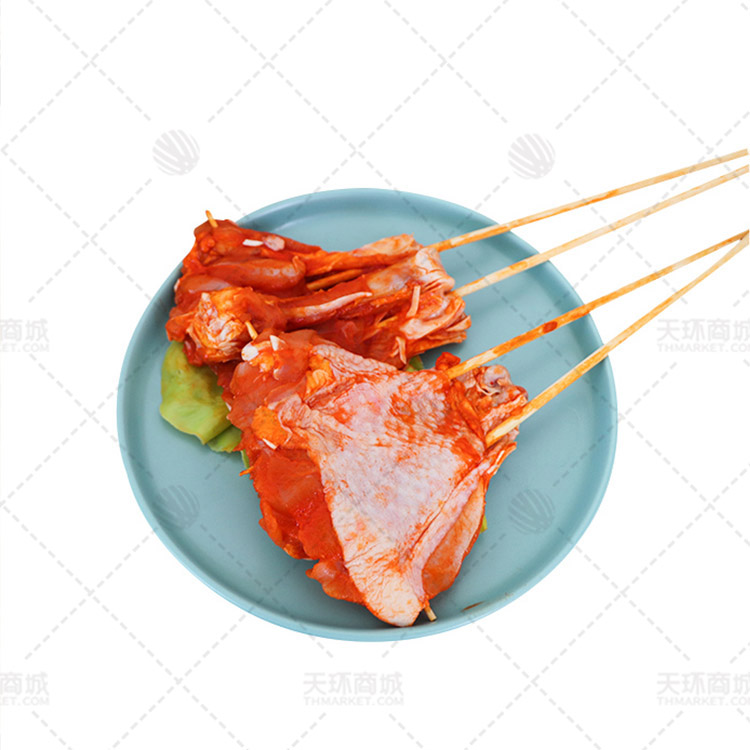 【趣满多】蝴蝶腿/烤鸡腿串（奥尔良） 10串*10包 15k...