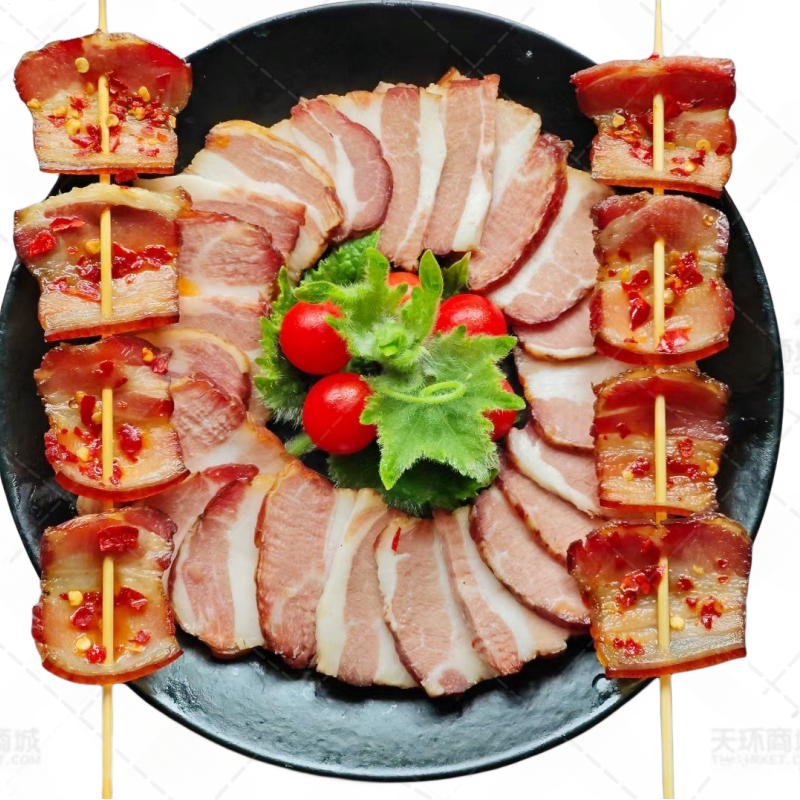 【松柏小镇】乡小妹腊五花肉串  多规格