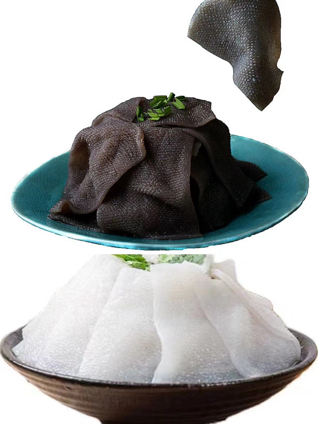 【魔素】魔芋制品/素毛肚黑/白 2kg*4袋 8kg
