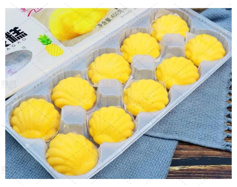 【鑫攀】凤梨糕 400g*12袋 4.8kg