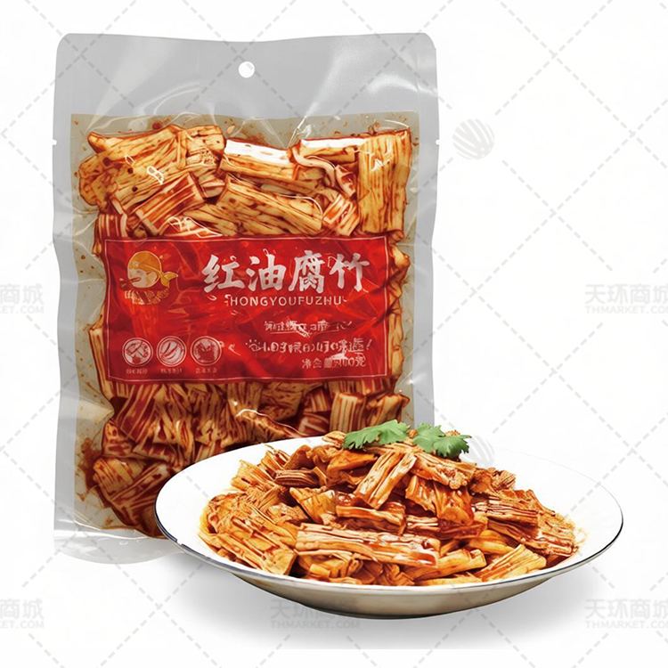 【丰玉】红油腐竹 400克*20包 8kg