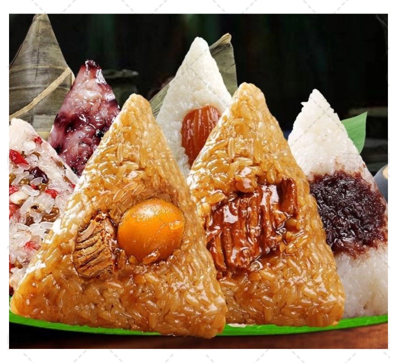 【运广斋】嘉兴风味粽子 165g*100只  16.5kg 多口味