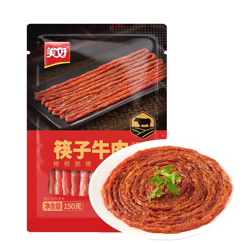 【美好】筷子牛肉 150g*50包