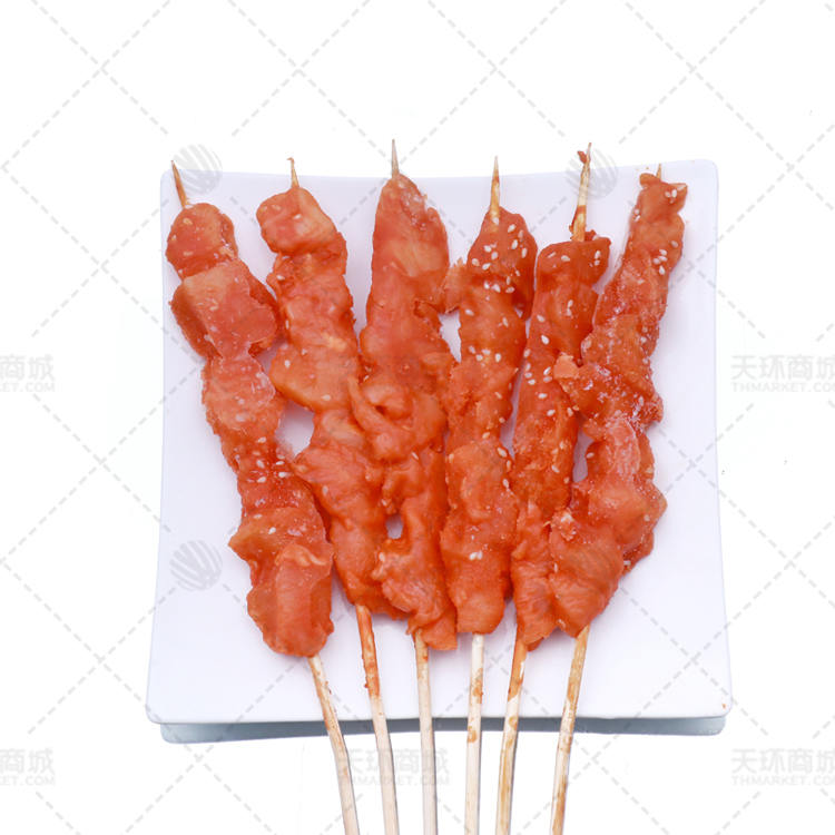【孔氏绮辉】芝芝肉串  25支*8包 8kg
