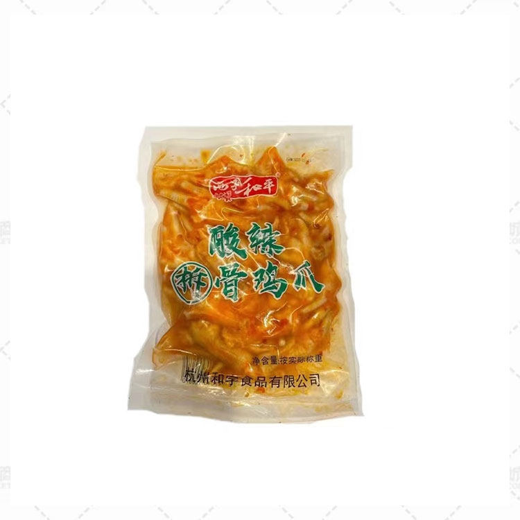 【西子和平】酸辣鸡爪/长爪脱骨 1kg*9包  9kg