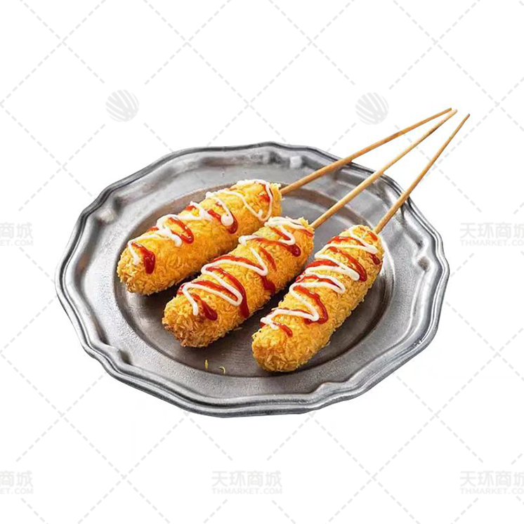 【郁锦】拉丝芝士棒80g*10支*9包  7.2kg