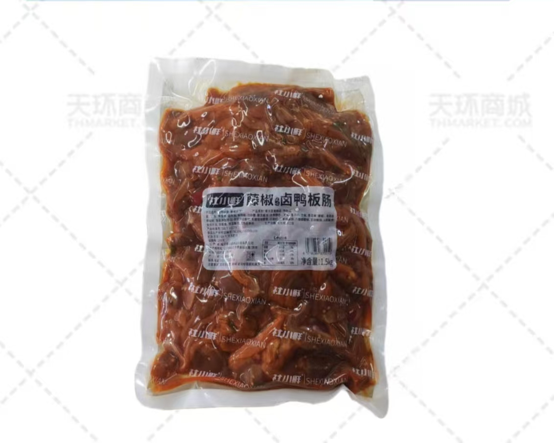 【社小鲜】藤椒风味卤鸭板肠 多规格