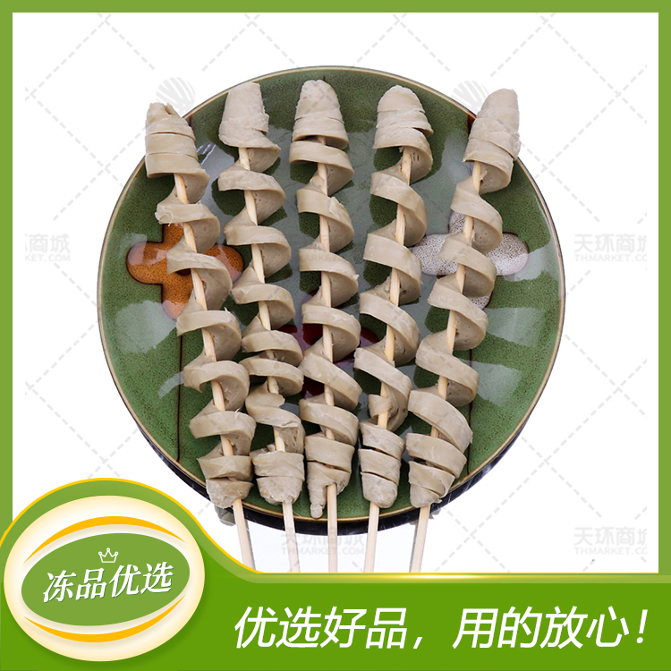 【一品百姓】约40g面筋串  20串*10包（200串）约8...