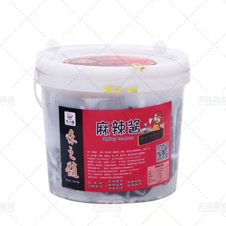 【味之髓】麻辣酱 6kg/桶