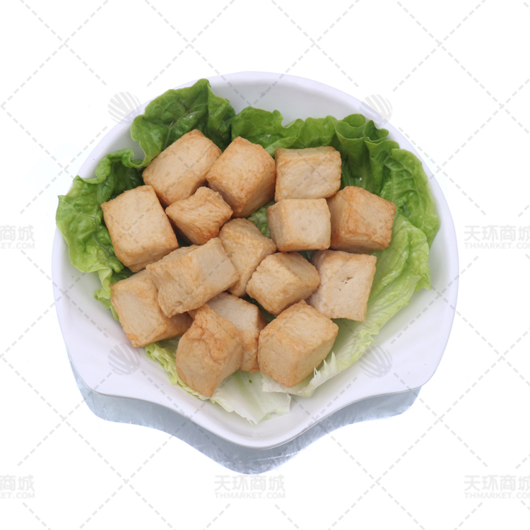 【佳品】鱼味豆腐 约10-14g/块 2.5kg*4包 10...