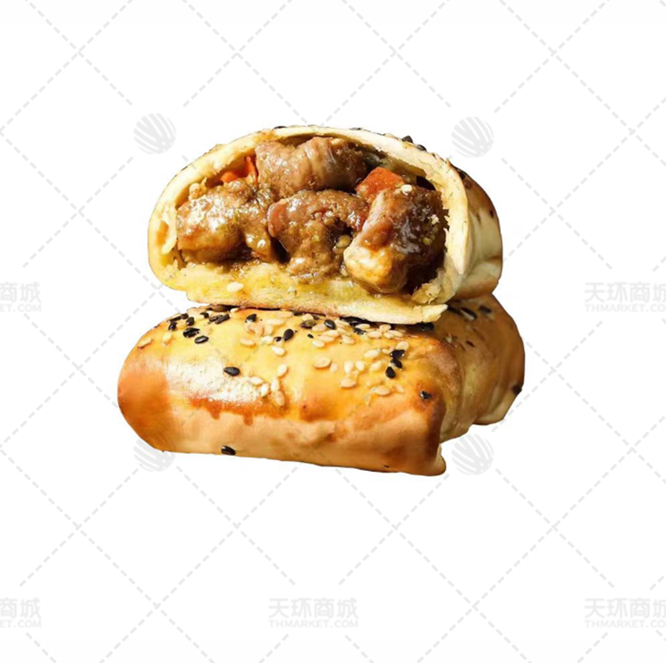【虞国食香】手工烤包子80g*8个*10包  6.4kg