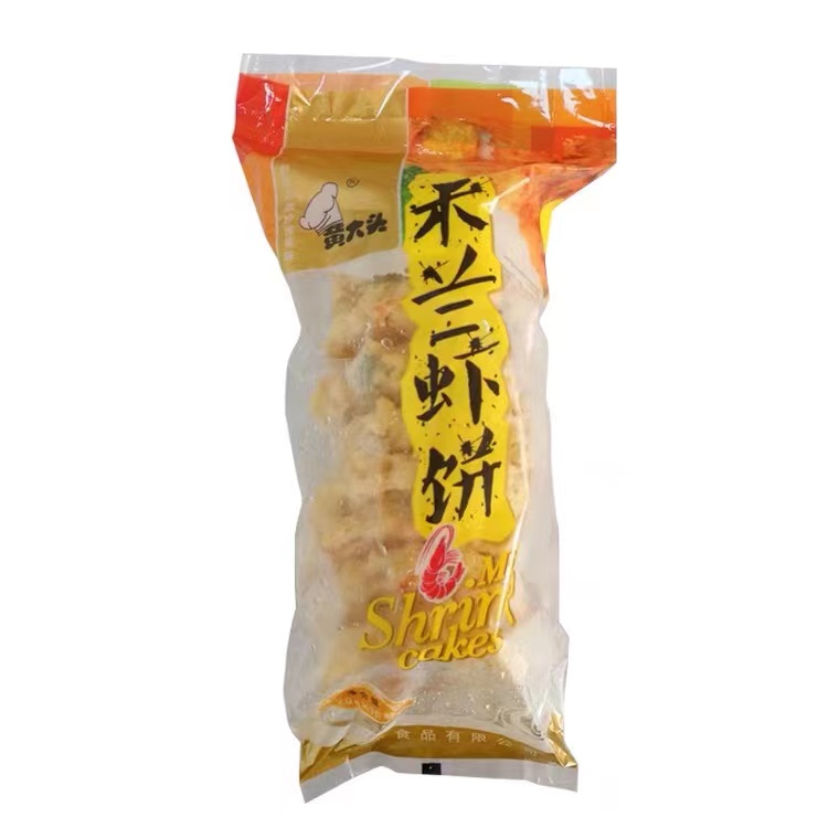 【黄大头】米兰虾饼 300g/10枚12包 3.6kg