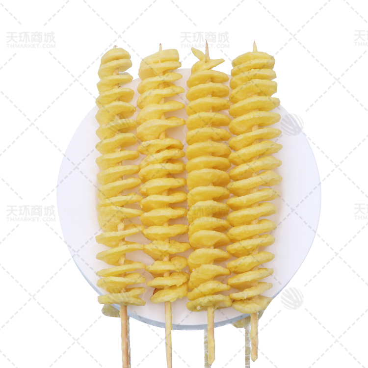 【财源滚滚】黄金薯塔串 95g*10串*5包 4.75kg