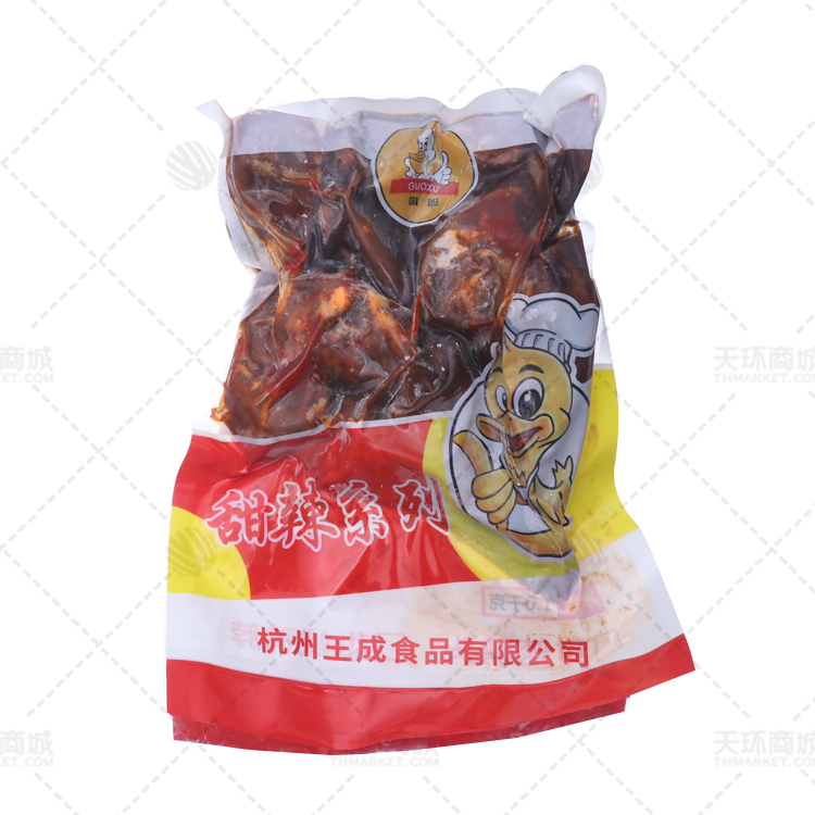 【国旭】甜辣鸭头 1kg*10包 10kg