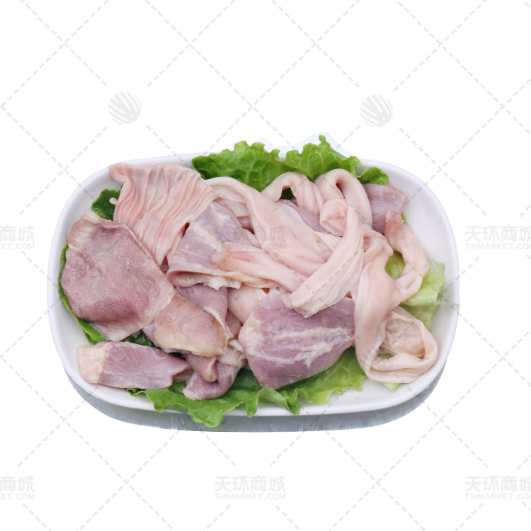 【庄姐】精制免洗鸭食带1kg*12包 12kg