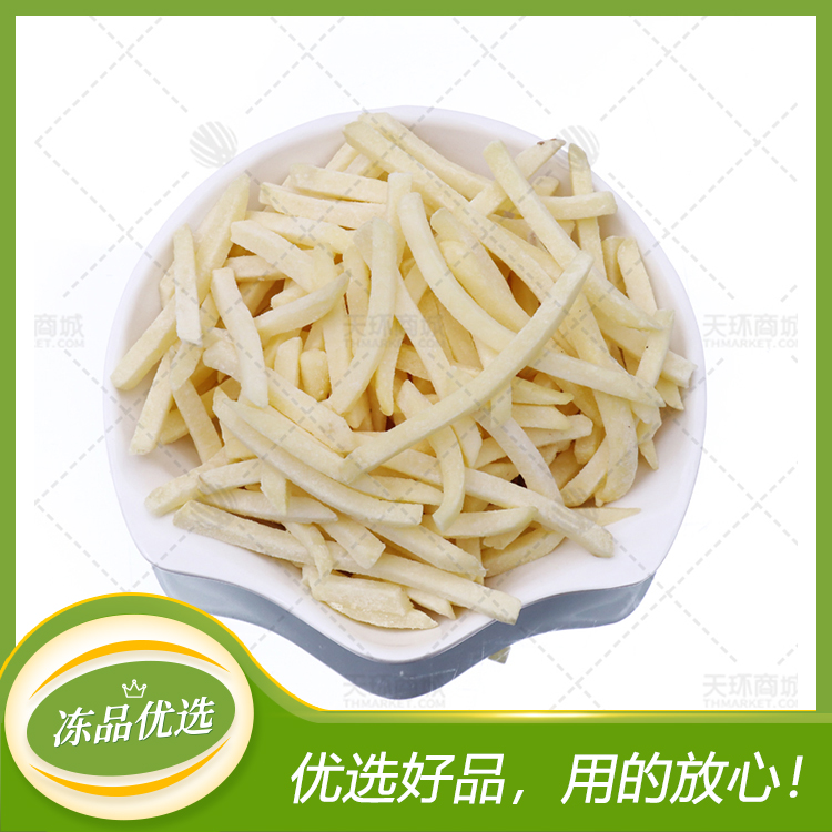 【雪川】薯二1/4冷冻薯条（细薯）2kg*6袋  12kg