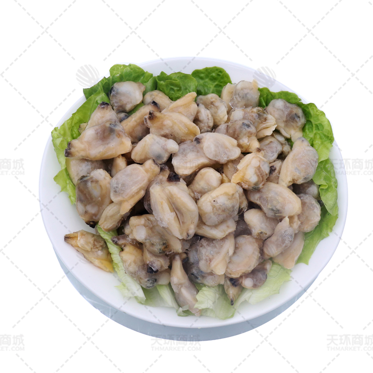 【质诚食品】冻煮杂色蛤肉 0.475kg*20包 9.5kg