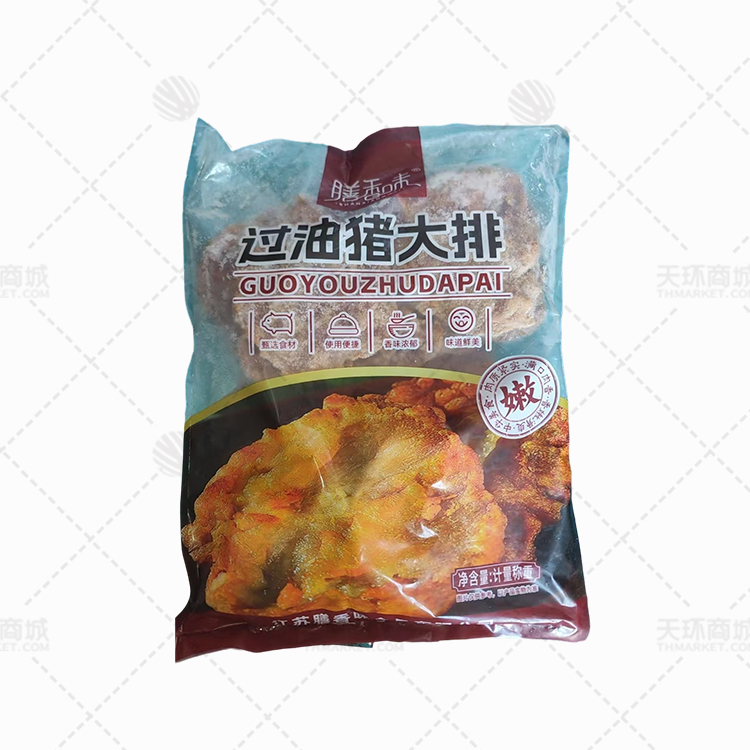 【膳香味】过油猪大排  80g*20片*4袋  6.4kg
