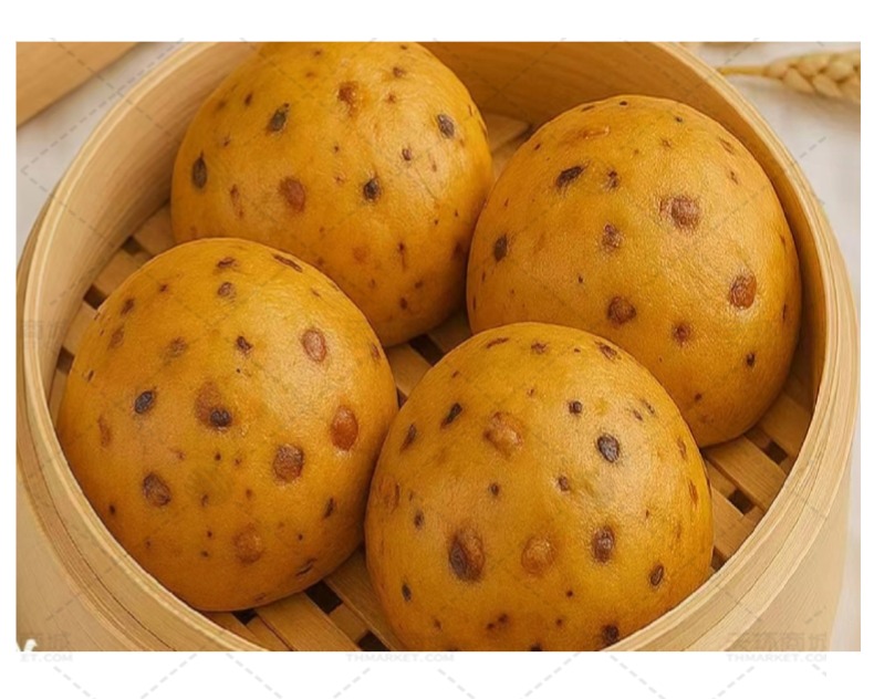 【福年来】坚果馒头 50g*20只*6袋 6kg