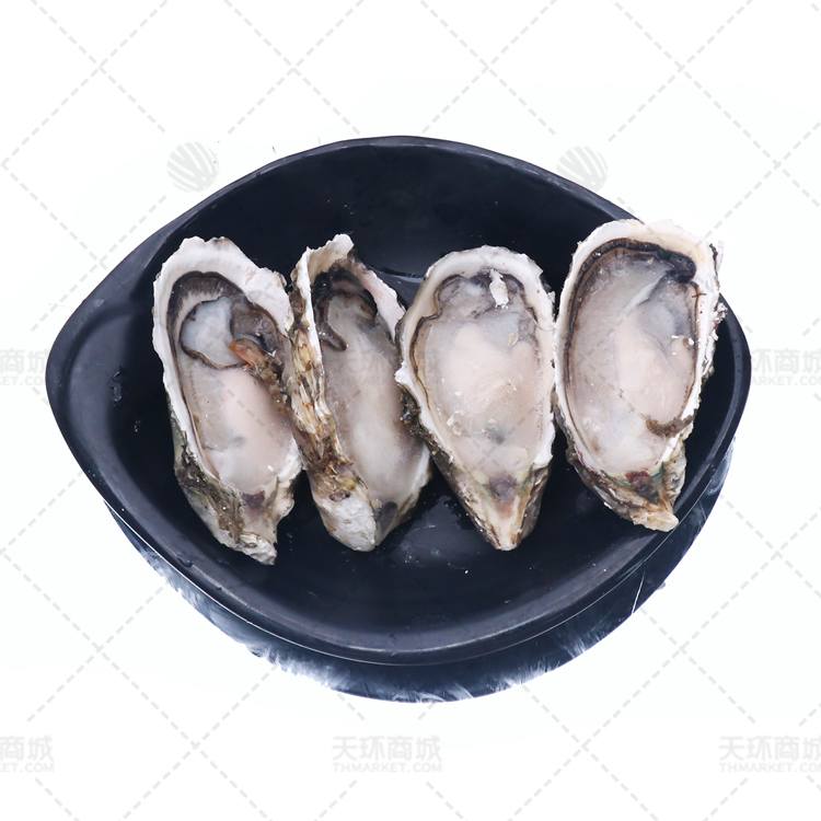 【牧鱼】速冻半壳生蚝  多规格  7kg