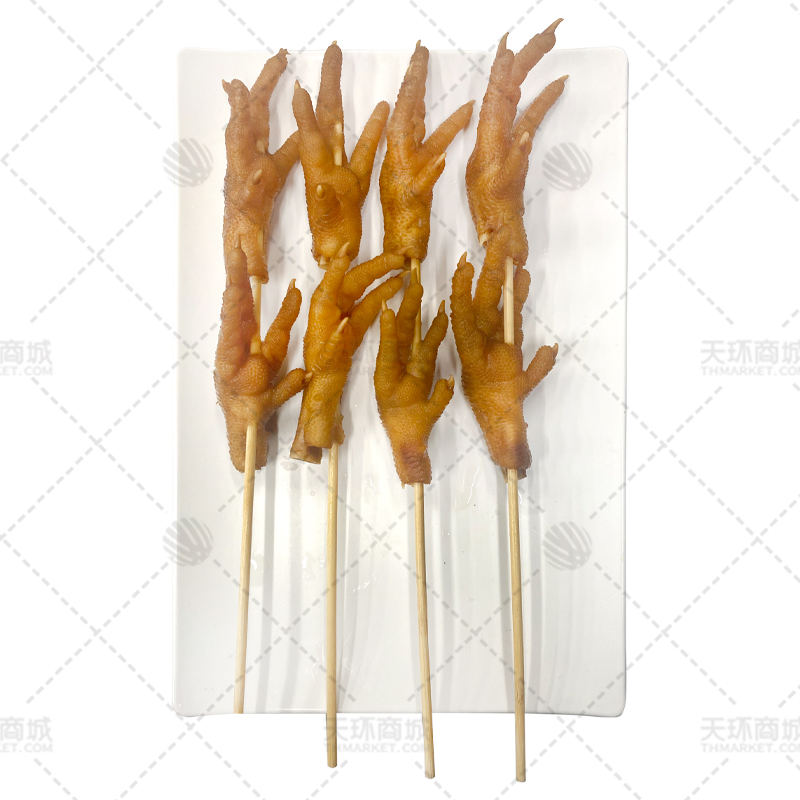 【通图】卤烤凤爪串  10支*10包  6.5kg