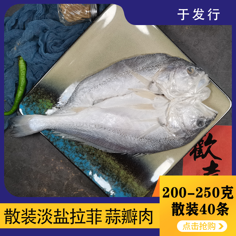 【于发行】散装拉菲鱼 200-250克*40条 约8kg