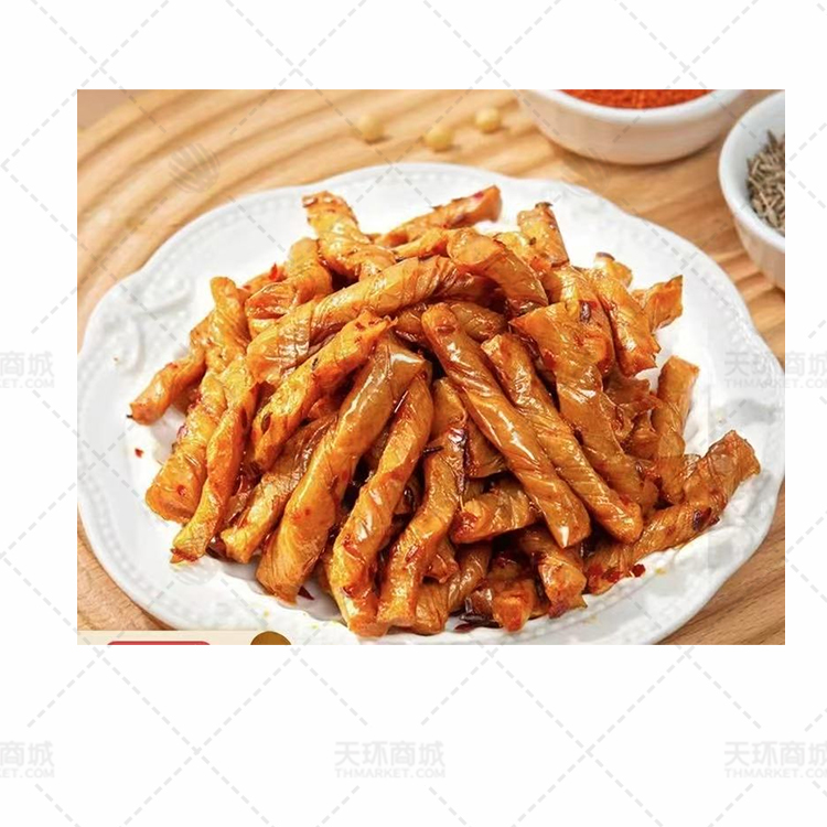 【冷冻】【丰柏】麻辣豆筋1kg*10袋 10kg