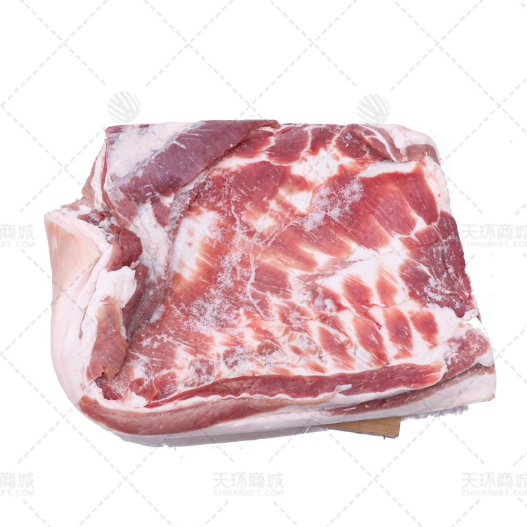 【山东顺鹏】【凯佳】冻猪A带皮大五花 3片 10kg