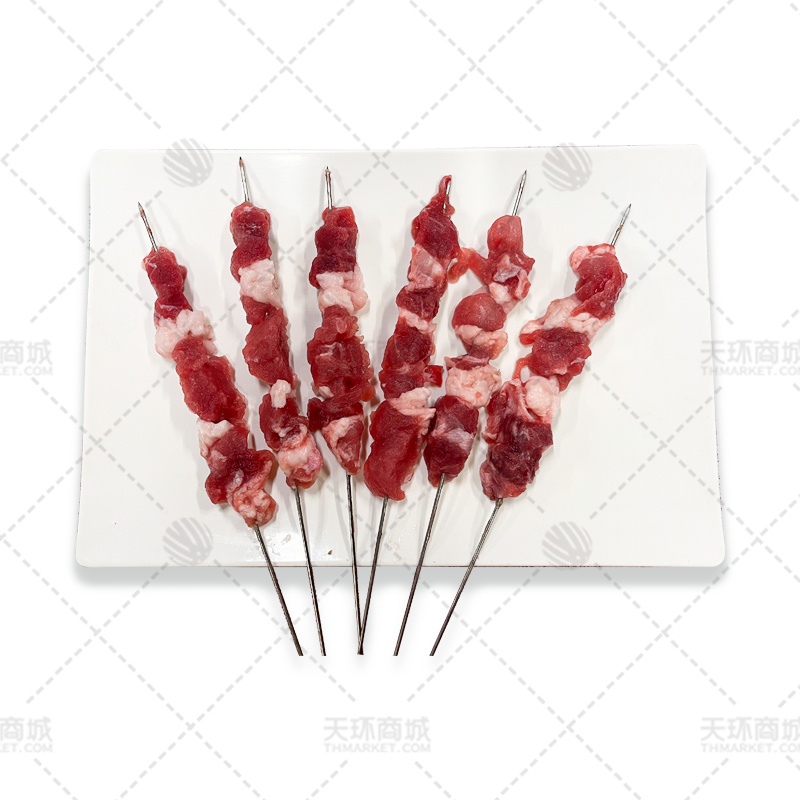 【史青林】羊肉串（钢签） 32g*20支*10包 6.4kg
