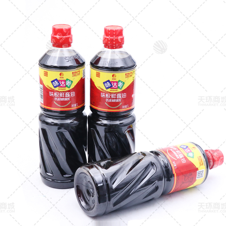 【味达美】味极鲜酱油 1L*12瓶 12L