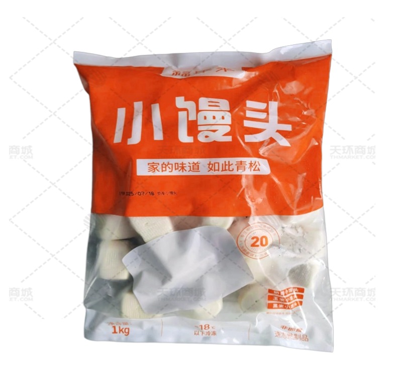 【福年来】奶香小馒头 20g*50只*6袋 6kg