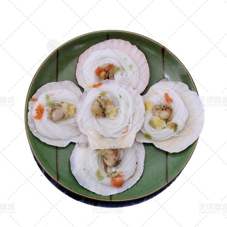 【BEIZHANGGUI】蒜蓉粉丝扇贝8-9cm 6枚*12包 3.6kg